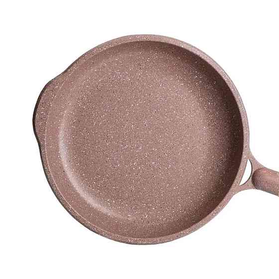 Алюмінієва сковорода 1,5 л, мармурове антипригарне покриття, Ø 26 см, товсте дно, кавовий MGC HP-4-419CO Коломия