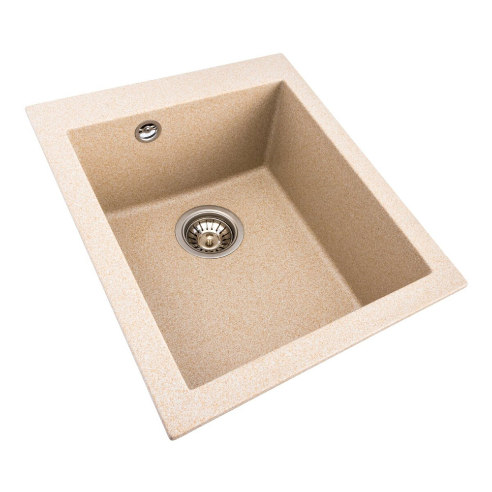 VALESO Гранітна мийка для кухні VALESO SOKIL 4150 матова Сафарі Коломыя - изображение 10