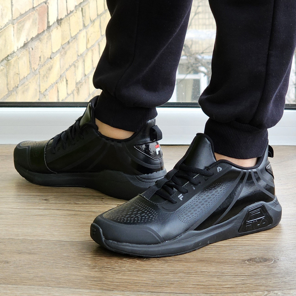 Кросівки FILA Чорні Чоловічі Філа для бігу (розміри: 41,42,43,44,45) Дніпро - фото 2