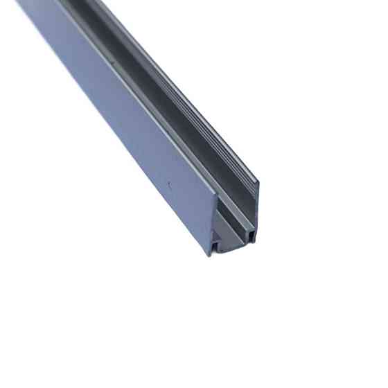 Профиль алюминиевый для неоновой LED ленты 8х16 мм 2 м, накладной, серебряный Днепр