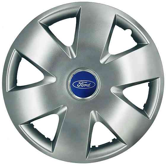 Автомобильные модельные колпаки R15 Ford 308 4шт, SJS, серебряные Киев