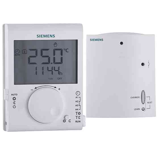 Кімнатний термостат Siemens RDJ100 RF/SET програмований бездротовий Київ