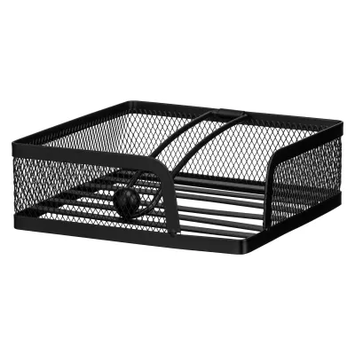 Салфетница Ardesto Midori 18.4х18.2х5.7см, метал, чорний (AR0924B) Винница - изображение 1