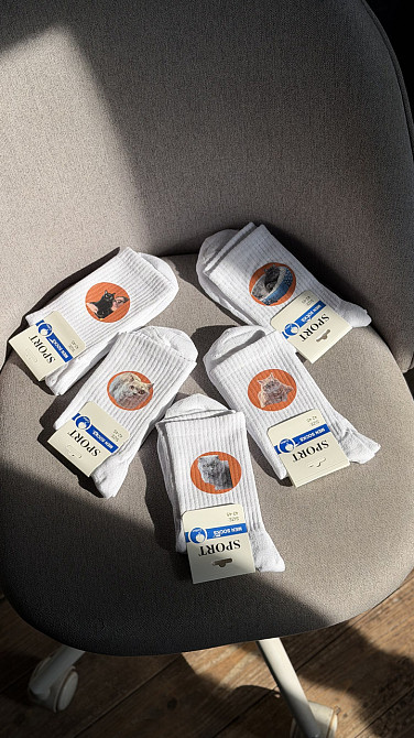 Набор носков с фото домашнего питомца 5 пар Черновцы - изображение 2