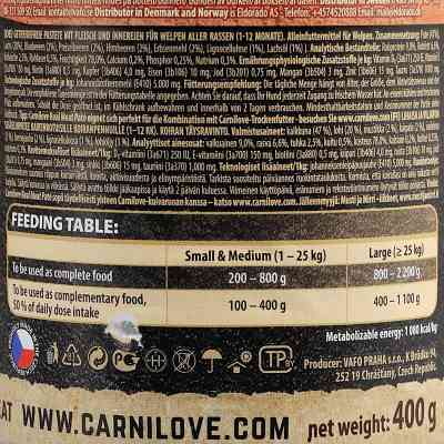 Влажный корм для собак Carnilove с лососем и индейкой 400 г (8595602529254) Винница