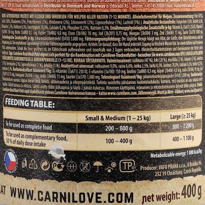 Влажный корм для собак Carnilove с лососем и индейкой 400 г (8595602529254) Винница - изображение 3