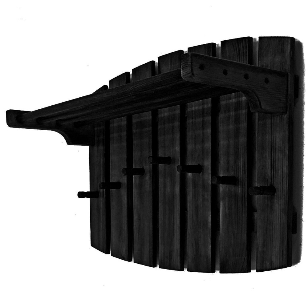 Вішалка для лазні "Глід" венге Миколаїв - фото 1