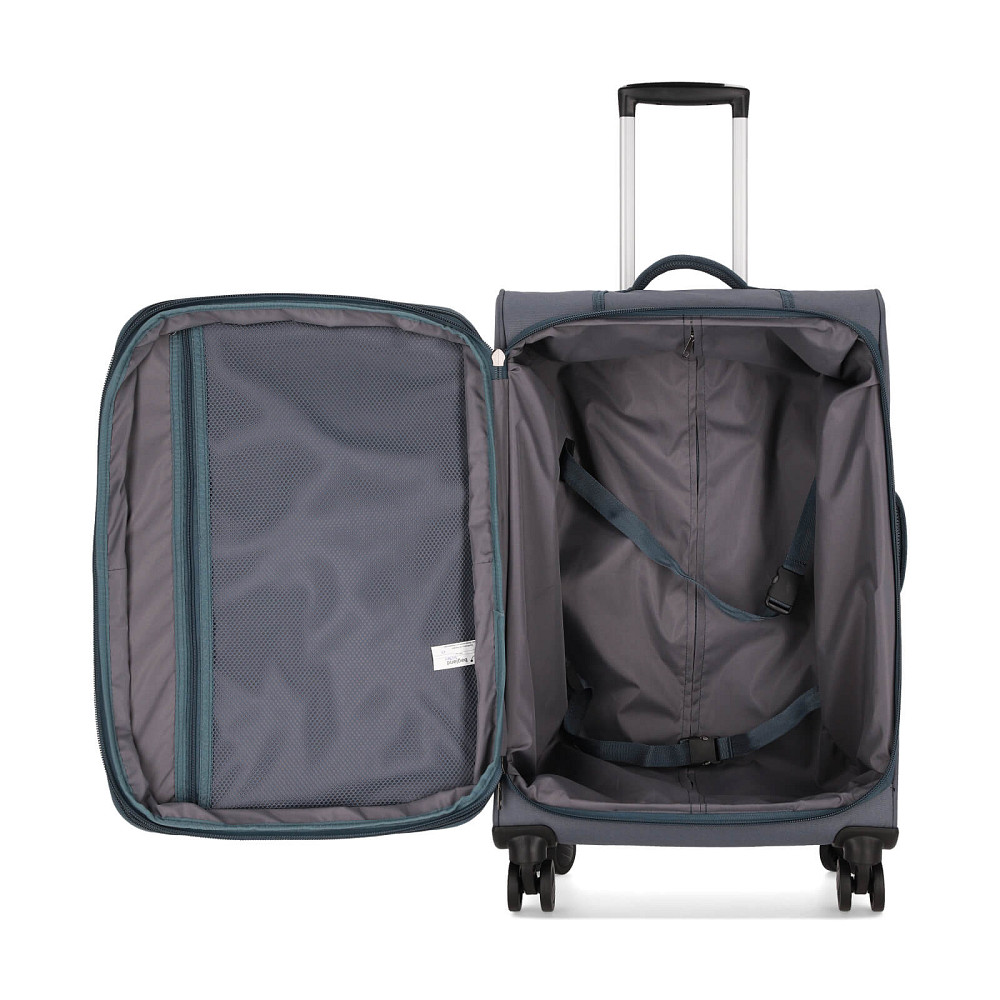 Bagland Валіза Bagland Валенсія середня 63 л. сірий (003796624) Коломыя - изображение 2