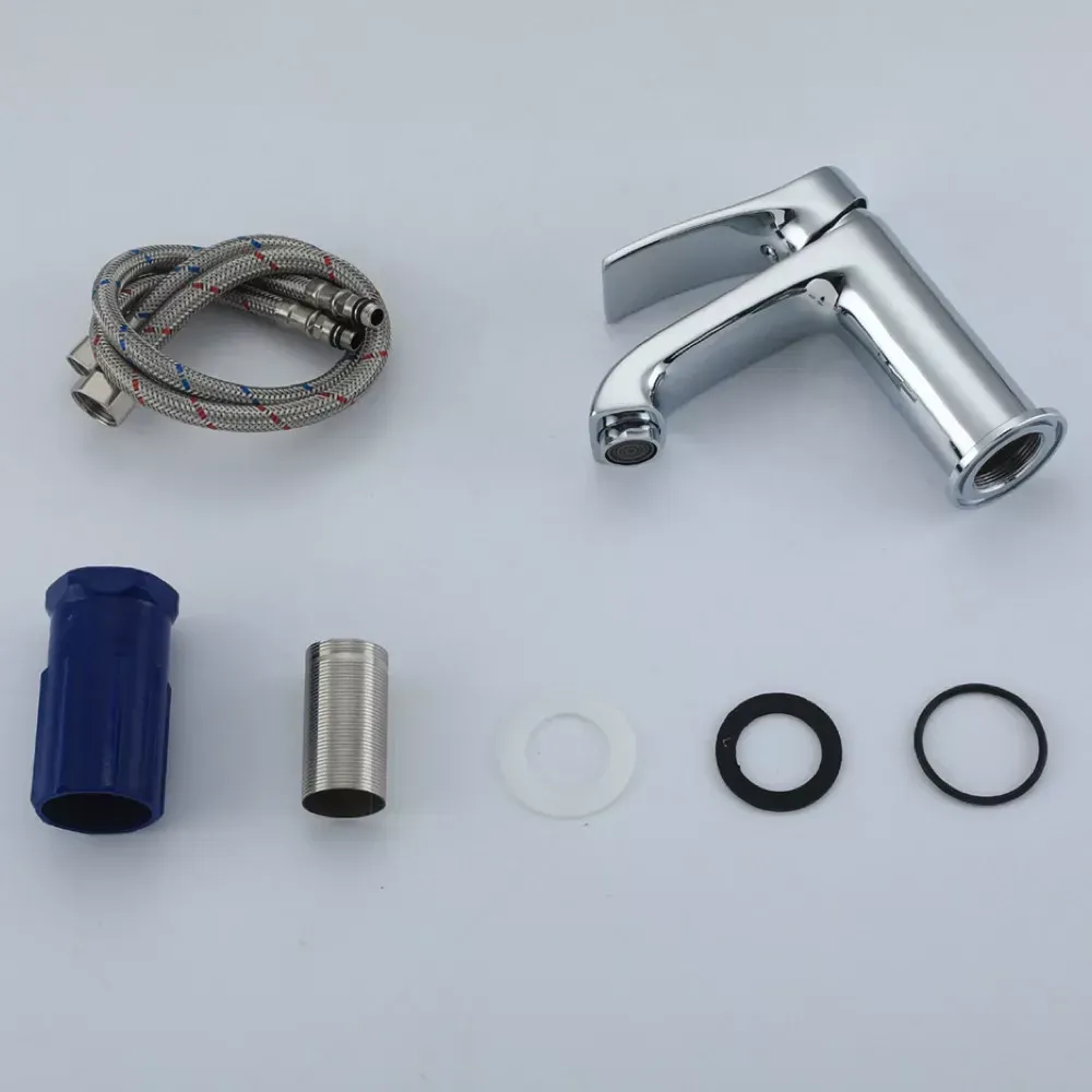 Смеситель для умывальника Frap F1075 хром Киев - изображение 8