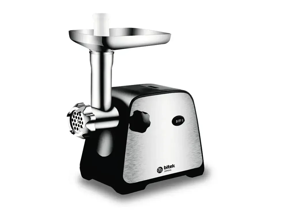 М’ясорубка BITEK BT-203 4200Вт з насадками для ковбас і кеббе, металеві ножі, потужна й надійна Одеса - фото 3