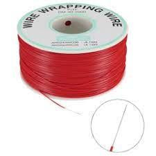 Провод монтажный 1 жила (30AWG), красный, на катушке 250м. Полтава - изображение 1