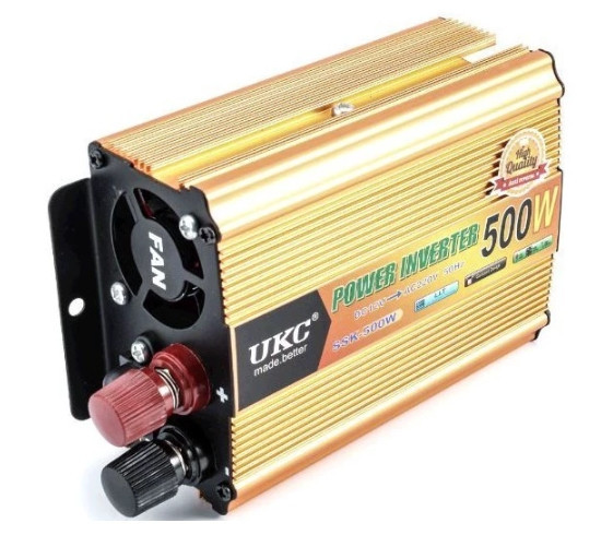 Перетворювач напруги AC/DC UKC SSK-500W/220В + USB Інвертор Вінниця - фото 2