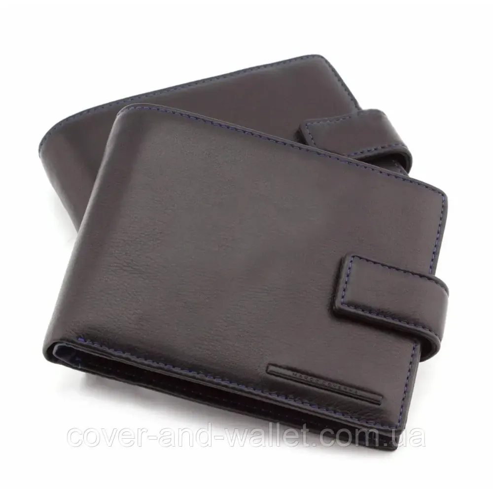 Стильный брендовый мужской кошелёк с блоком для документов Marco Coverna MC-1006 A Киев - изображение 2