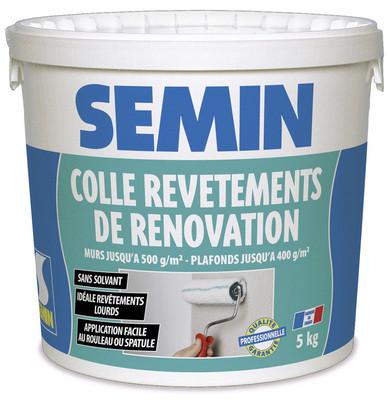 Клей SEMIN COLLE REVETEMENTS для склохолста та шпалер 5 кг Київ - фото 1
