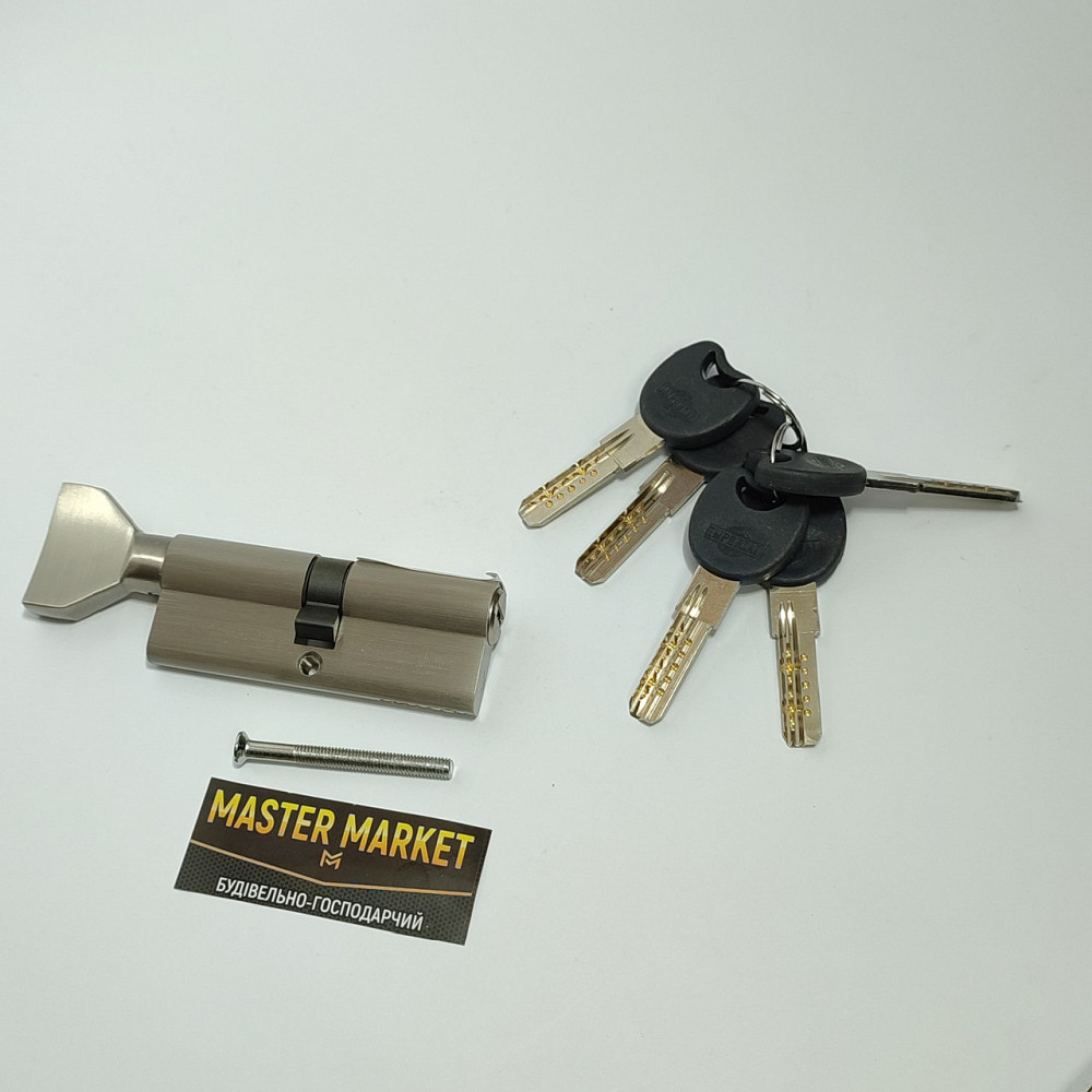 Циліндр Imperial СК-80 (40/40) латунь ручка Харків - фото 2