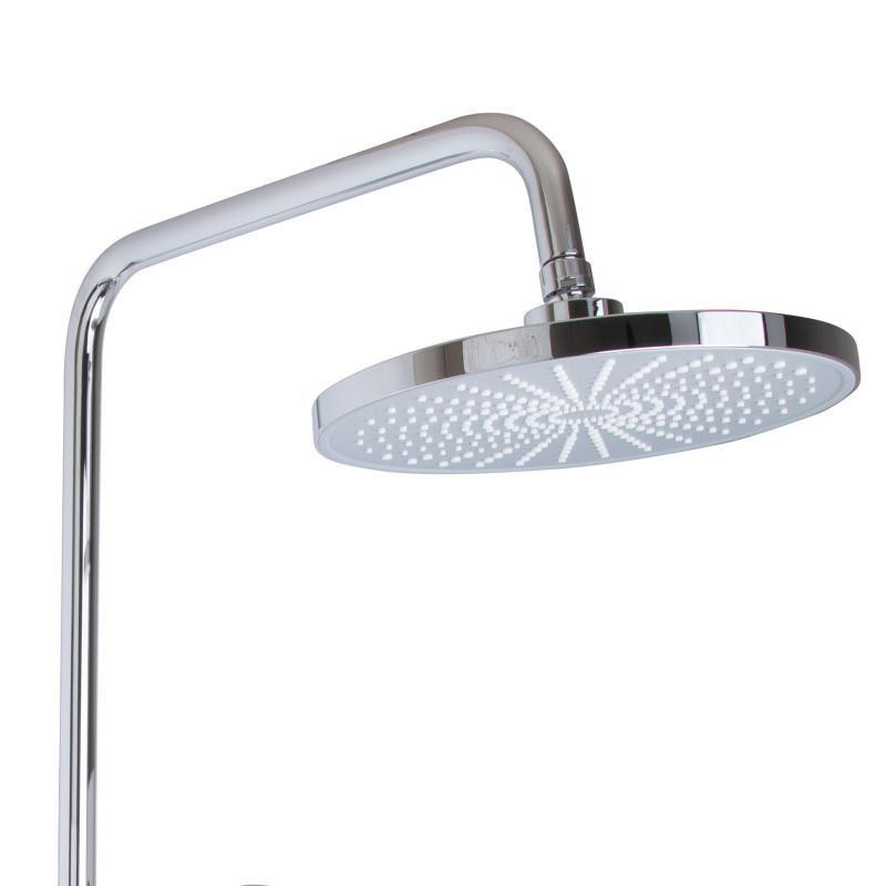 Душевая система из латуни Qtap Aries на три потребителя (с изливом) QTARI1112CRM47606 Chrome Харьков - изображение 4