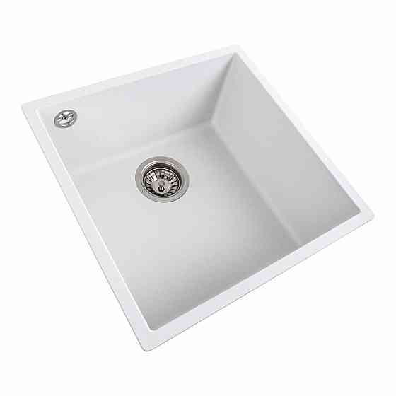 VALESO Гранітна мийка для кухні VALESO RUBA 4040 матова Білосніжний Киев