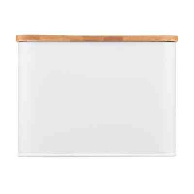 Хлібниця Ardesto Midori 33х18х13см, метал, бамбук, білий (AR0912WB) Вінниця