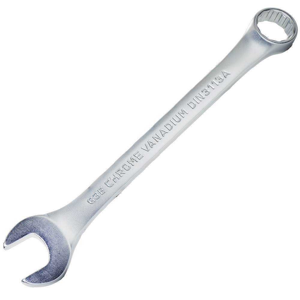 Ключ рожково-накидный 21мм CrV satine SIGMA (6021211) Ровно - изображение 6