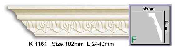 Карниз с орнаментом полиуретановый Harmony K 1161 Flexi Днепр