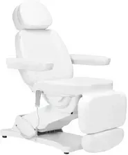 Косметологічне Крісло Sillon Elektryczny Fotel Kosmetyczny Classic 3 Silniki Z Podgrzewaniem Second Edition Biały Київ - фото 1