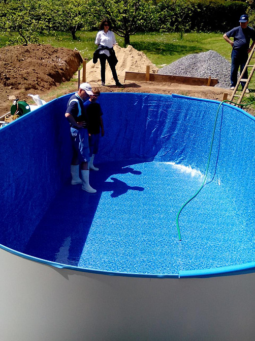 Бассейн быстровозводимый овальный IBIZA (Ибица) 7.0 х 3.5 х 1.5 м стационарный Киев - изображение 7