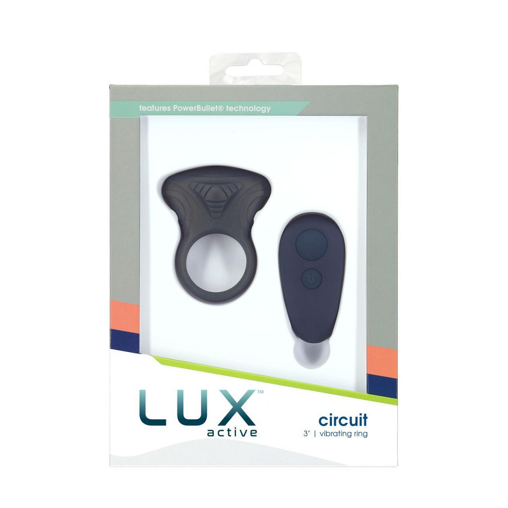 Эрекционное виброкольцо Lux Active Circuit Vibrating Cock Ring, пульт ДУ, 7 режимов вибрации Sex Aura Киев - изображение 4
