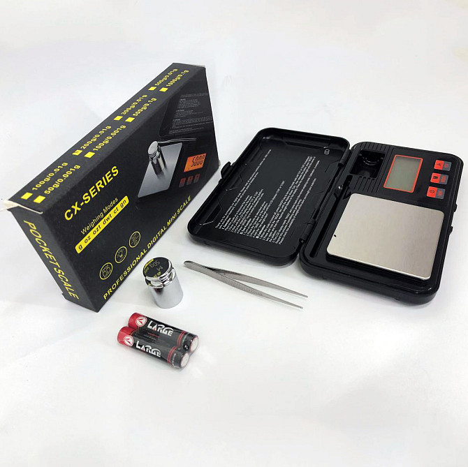 Универсальные карманные ювелирные весы CX-Toolbox 200г, Весы миллиграммовые карманные ювелирные LA-40 Львов - изображение 9
