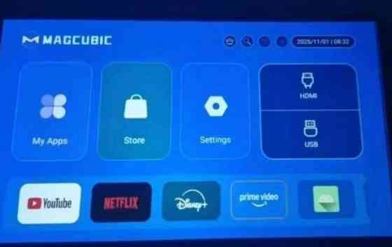 Проектор Magcubic HY350 Max — 900 ANSI, Android 14, 4K / 8K Харків