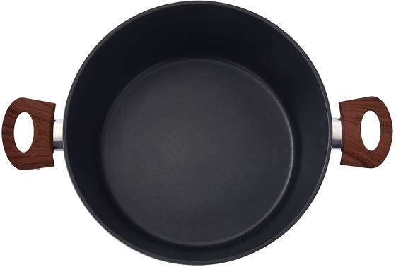 Каструля Bravo Chef класична 24 см (4.1 л) з кришкою (6859888) Київ