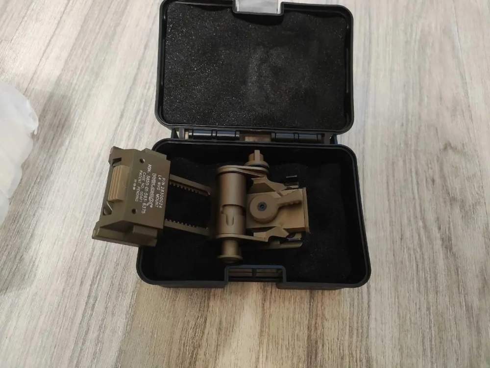 Тактическое крепление Wilcox L4G24 для прибора ночного видения на шлем (металл) Золотистый Винница - изображение 5