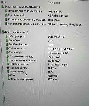 Dell Precision 5570 і7-12800H 14ядер 32Gb 512Gb FHD+ 15,6” A1000 4GB. Киев