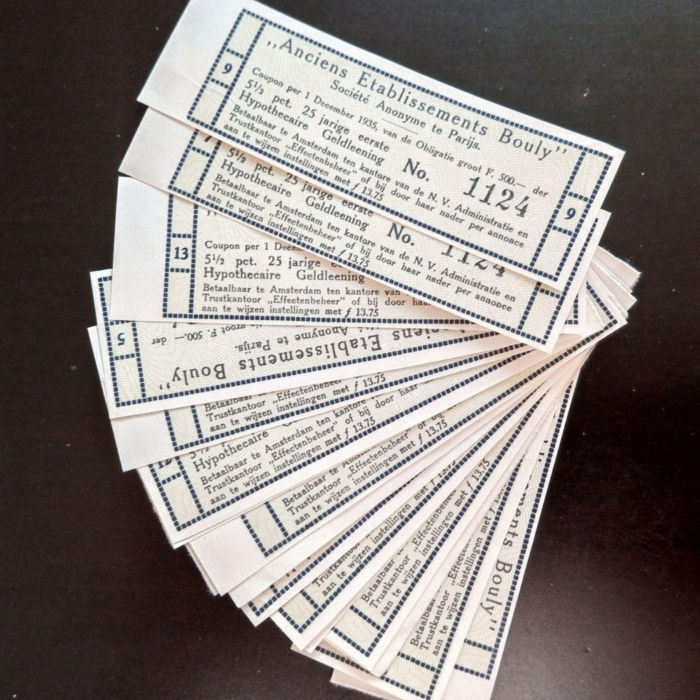 Купон облігації 1935 р. Акції. (29) Полтава - фото 1