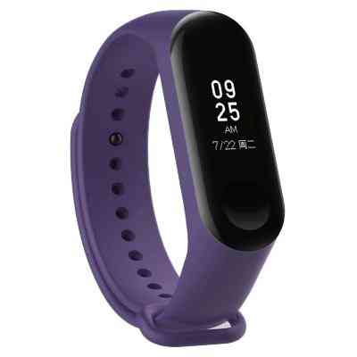 Ремінець до фітнес браслета BeCover Silicone для Xiaomi Mi Band 3/4 Purple (704129) Вінниця