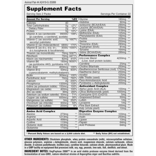 Вітамінно-мінеральний комплекс Animal Pak 30 pac Луцьк - фото 3