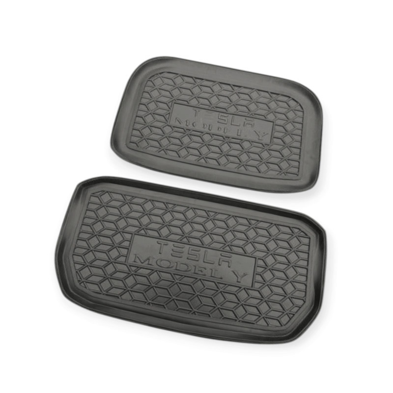 Килимок Tesla Model Y 2020-> задній + передній багажник Мукачево - фото 1