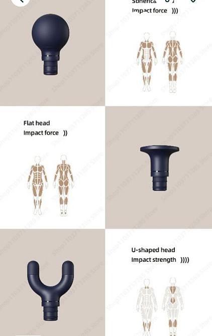 Массажер Xiaomi Mijia Gun 3. Харьков - изображение 5