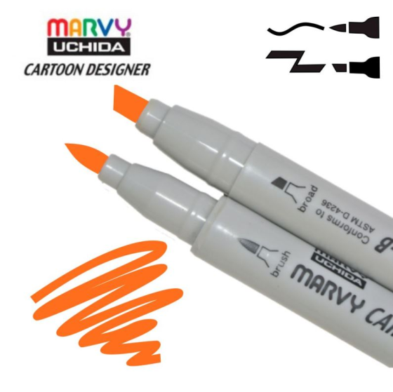 Маркер двусторонний Marvy 1900B-S Киев