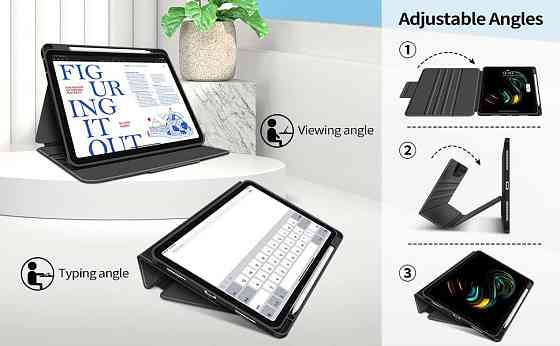 Фирменный чехол Bukoor для iPad Air 11 Inch 2024 (M2)/iPad Air 5 2022/Air 4 2020 10.9/iPad 4-го поколения 10.9 / iPad Pro 11 2018 Днепр