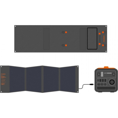 Портативна сонячна панель Choetech SC008-V2-BK 120W (SC008-V2-BK) Вінниця - фото 3