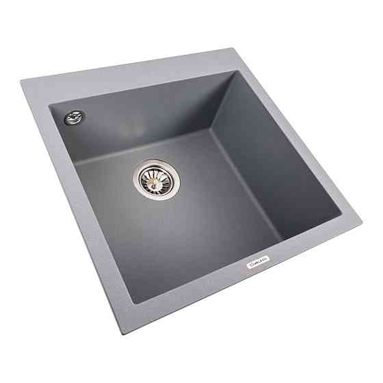 VALESO Гранітна мийка VALESO GALAX 5050 матова Сірий металік Киев