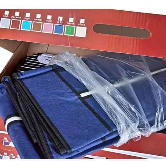 Складна шафа з тканини переносна WARDROBE 175 х 130 х 45 см, Шафа тканинна складна QZ-483 для дому Київ