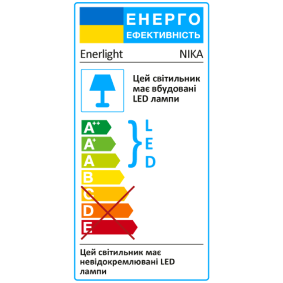 Світильник світлодіодний ENERLIGHT NIKA 12Вт 5000К IP65 з датчиком руху Рівне