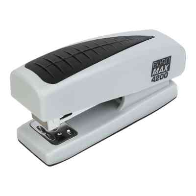 Степлер Buromax пластиковий, 20 аркушів, (скоби №24;26), 98 х 33 х 50 мм, сірий (BM.4200-09) Вінниця