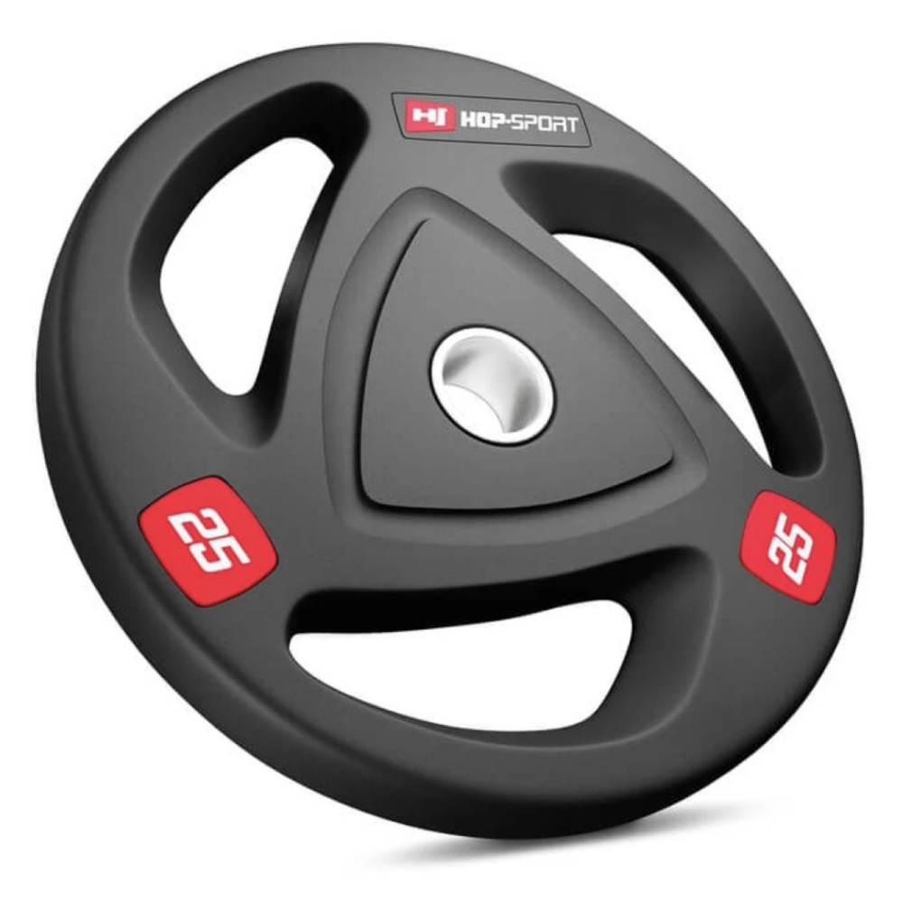 Набір олімпійський Hop-Sport PRO 185кг з грифом 220см Київ - фото 9