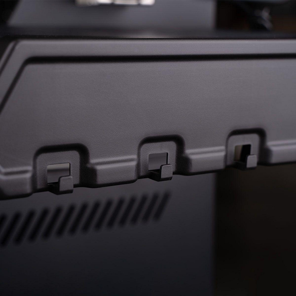 Газовий гриль SANTOS S-318 All Black, з бічним і заднім пальниками, чорний повністю 890024 Код: 010951 Рівне - фото 6