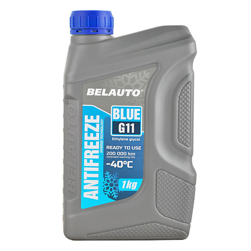 Антифриз Belauto G11 Blue синий готовый 1кг Львов - изображение 1