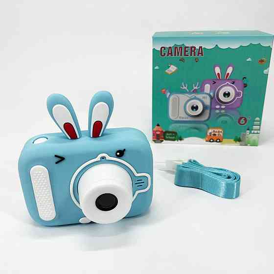 Дитячий цифровий фотоапарат X900 Rabbit Колір: блакитний MI-27 Івано-Франківськ