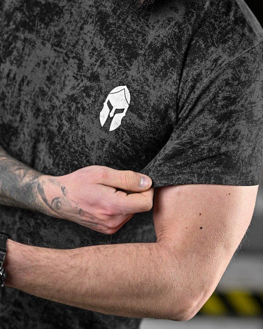 Мілітарі футболка SPARTA grey ДЛ6488 Одеса - фото 4