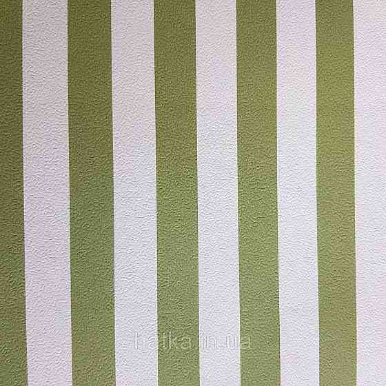 Обои виниловые на флизелине 0.53х10.05 Rasch Textil Petite Fleur 5 полосы зеленые салатовые белые Киев